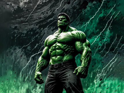 Green Giant Thunder Art
