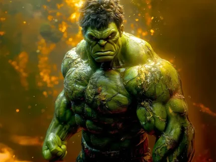 Hulk Inferno Rage – Blazing Fury Poster