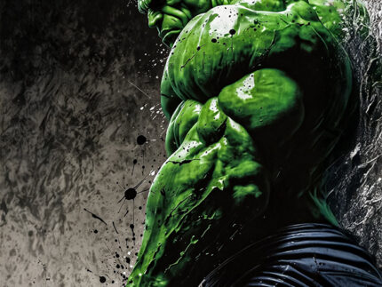 Hulk Muscular Rage Poster