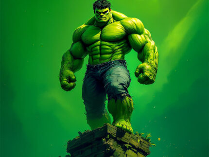 The Hulk Titan – Standing Strong Poster
