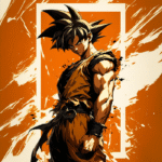 Goku Spirit Bomb Energy – Dragon Ball Z Poster Wall Art