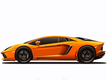 Lime Green Lamborghini in Desert Dunes – Off-Road Supercar Poster Wall Art