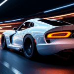 Dodge Viper Desert Beast – Bold Supercar Poster Print