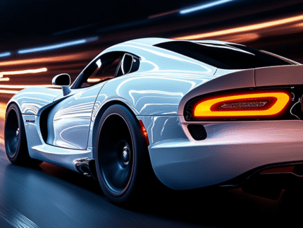 Dodge Viper Desert Beast – Bold Supercar Poster Print