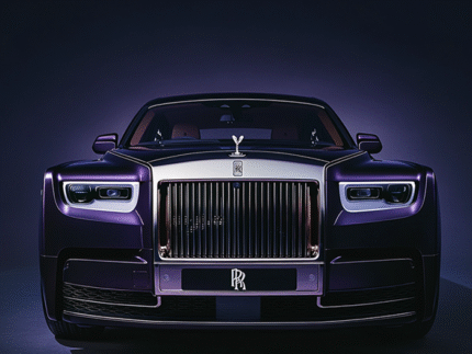 Rolls-Royce Phantom Noir – Midnight Elegance Poster