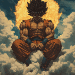 Goku vs Vegeta Showdown – Dragon Ball Z Battle Poster