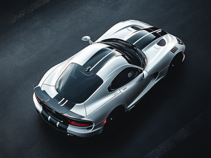 Dodge Viper Neon Speed – Supercar Street Poster