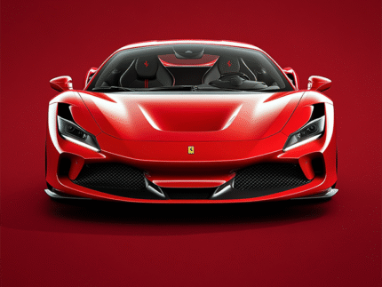 Ferrari F8 Sideview – Dynamic Supercar Art Poster