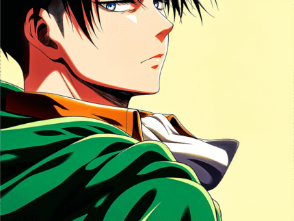 Levi Ackerman Anime Poster – Humanity's Strongest Soldier
