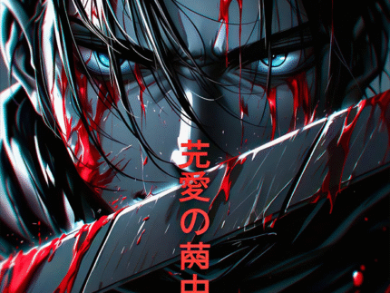 Levi Ackerman Blood Blade – Attack on Titan Anime Poster Wall Art