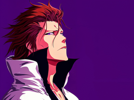 Byakuya Kuchiki Bankai Form – Bleach Anime Poster Wall Art