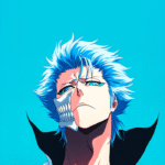 Grimmjow Jaegerjaquez Glare – Bleach Espada Anime Poster Wall Art
