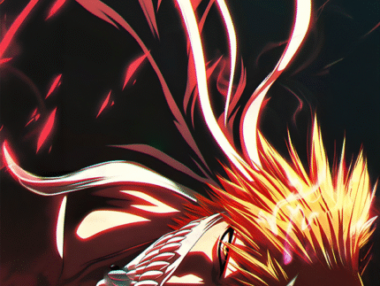 Vasto Lorde Ichigo Rampage – Bleach Hollow Form Anime Poster