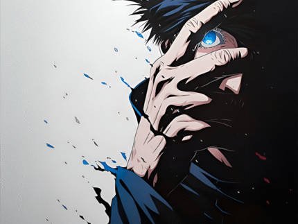 Satoru Gojo Domain Expansion – Jujutsu Kaisen Anime Poster Wall Art