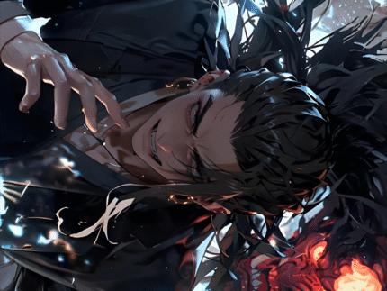 Gojo vs Sukuna Showdown – Jujutsu Kaisen Anime Poster Wall Art