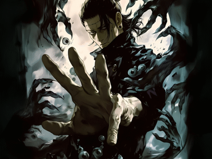 Nezuko Kamado Blood Demon Art – Demon Slayer Anime Poster Wall Art