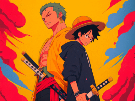 Luffy Joyboy Awakening – One Piece Gear 5 Wall Poster