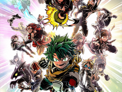Deku's Detroit Smash – My Hero Academia Action Wall Art