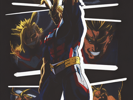 All Might Plus Ultra Power – My Hero Academia Anime Poster Wall Art