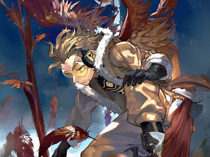 Hawks Wing Hero Stance – My Hero Academia Anime Poster Wall Art