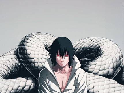 Akatsuki Reign – Itachi and Kisame Duo Wall Art