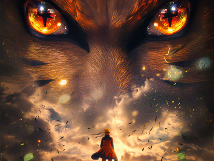 Sage Mode Naruto – Rasengan Focus Anime Poster