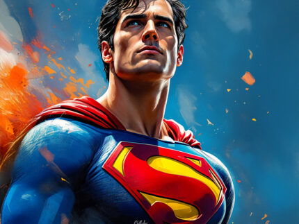 Superman – Iconic Hero Poster Wall Art