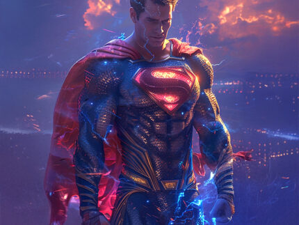 Superman – Galactic Hero Poster Wall Art