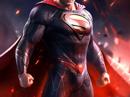 Superman – Rising to Power Poster Wall Art