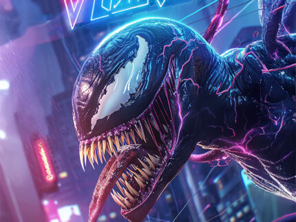 Venom – Symbiote Night Fury Poster
