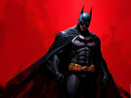 Batman Gotham Sentinel – Dark Knight Wall Art Print